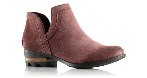 Sorel Lolla Cut - Out Bootie - Women's, WP Suede-Light Raisin, B, 7.5, 1776071640-7.5