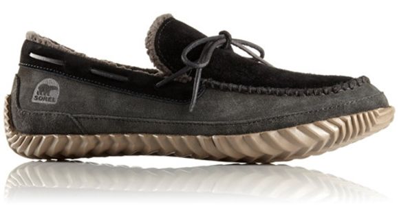 Sorel Maddox Moc Slipper - Men's-Black/Jet-Medium-13