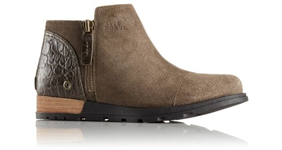 Sorel Major Low Casual Bootie - Women's-Major/Pebble-Medium-6