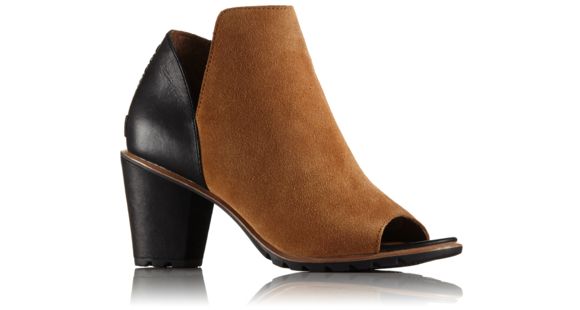 Sorel Nadia Bootie Suede Casual Boot, Women's, Camel Brown, 11 US, 1787251224-11