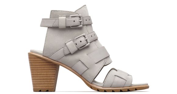 Sorel Nadia Buckle Ii Casual Sandals - Womens, Dove, 12, 1848221081-12