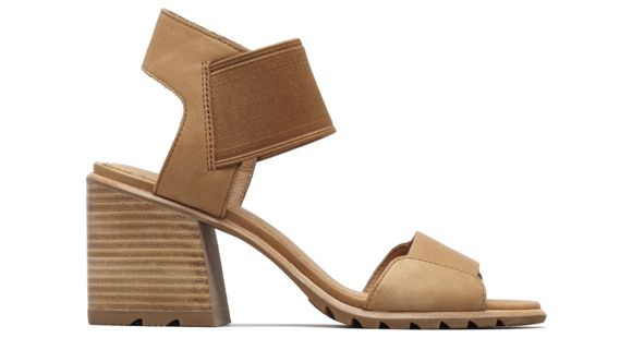 Sorel Nadia Sandal Casual Sandals - Womens, Camel Brown, 12, 1848201224-12