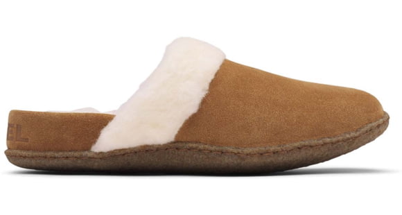 Sorel Nakiska Slide II Slippers - Womens, Camel Brown/Natural, 10 US, 1902881224-10
