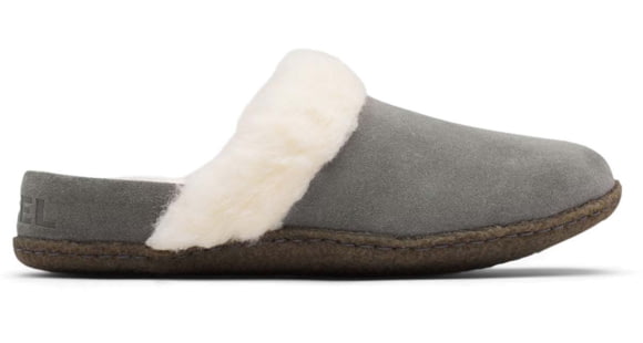 Sorel Nakiska Slide II Slippers - Women's, Quarry/Natural, 7 US, 1902881052-7