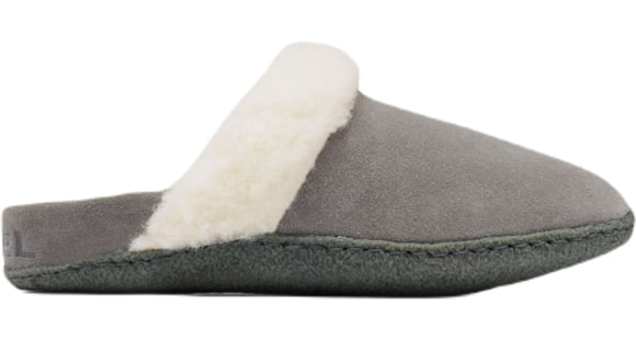 Sorel Nakiska Slide LI Slippers - Women's, Quarry/Grill, 6US, 1902881053-6