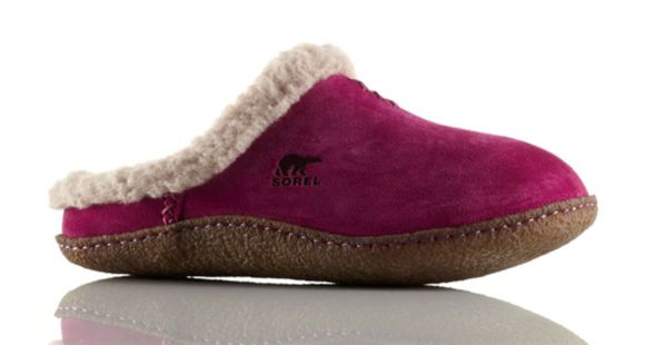 Sorel Nakiska Slide Winter Slipper - Women's-Red Plum-8 US