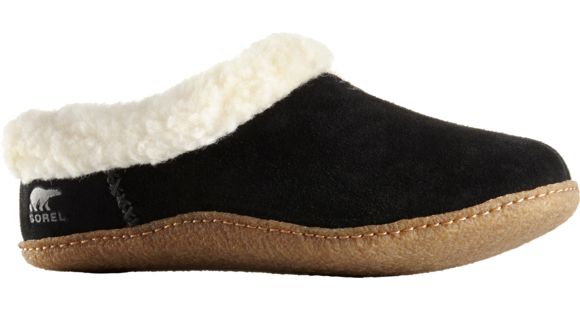 Sorel Nakiska Winter Slipper - Women's-Black-Medium-10