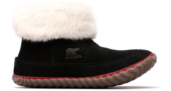 Sorel Out N About Bootie - Women's, Black, Natural, 10, 1807901010-10