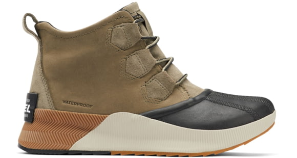 Sorel Out N About III Classic Waterproof Rain Boot - Women's, Sage, Black, 10, 1951331-365-10