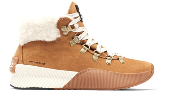 Sorel Out N About III Conquest Waterproof Boot - Womens, Camel Brown, Black, 8.5, 1977201-224-8.5