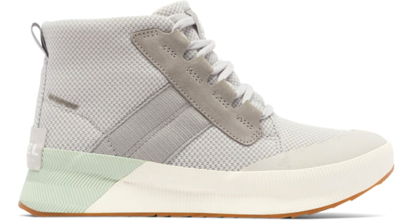 Sorel Out N About III Mid Sneaker Waterproof - Womens, Moonstone, Sea Salt, 9.5, 2009361-009-9.5