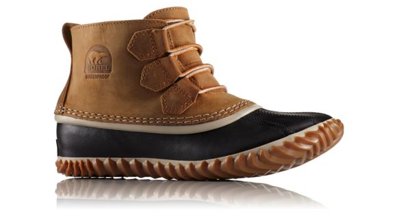 Sorel Out N About Leather Casual Boot, Womens, Elk, 5.5 US, 1573351286-5.5