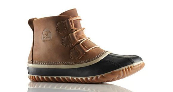 Sorel Out 'N About Leather Casual Boot - Women's-Elk-Medium-8 US