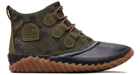 Sorel Out N About Plus Boot - Women's, Camo-Hiker Green, 6, 1834071371-6