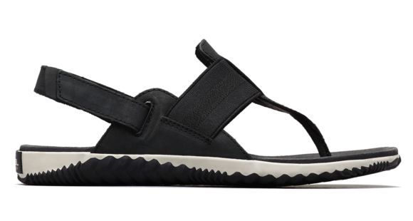 Sorel Out N About Plus Sandal - Women's, Black, 9.5, 1848451010-9.5