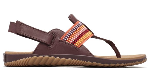 Sorel Out N About Plus Sandal - Womens, Elderberry, 9.5, 1848471521-9.5