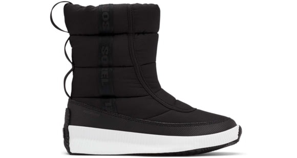 Sorel Out N About Puffy Mid Boot - Womens, Black, 6 US, 1921961010-6