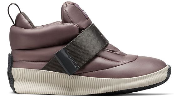 Sorel Out N About Puffy - Women's, SHINY Purple Sage, 10.5, 1869931574-10.5