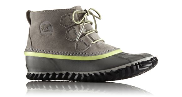 Sorel Out 'N About Suede Casual Boot, Women's, Dove/Black, 6 US, 1776251081-6