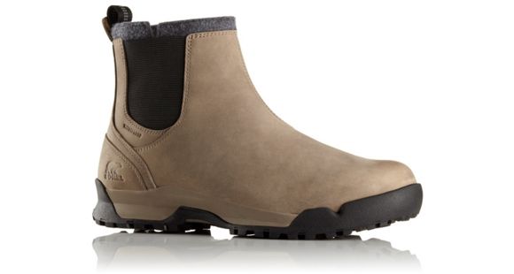 Sorel Paxson Chukka Waterproof Casual Boot - Men's-Major/Black-Medium-10.5