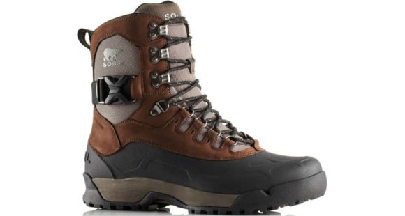 Sorel Paxson Tall  Waterproof Winter Boot - Men's-Tobacco/Black-Medium-9.5