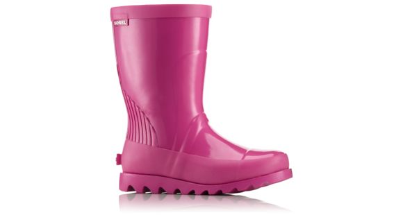 Sorel Rain Boot Gloss - Youth, Pink Ice/Emperor, 4.5, 1797961695-4.5