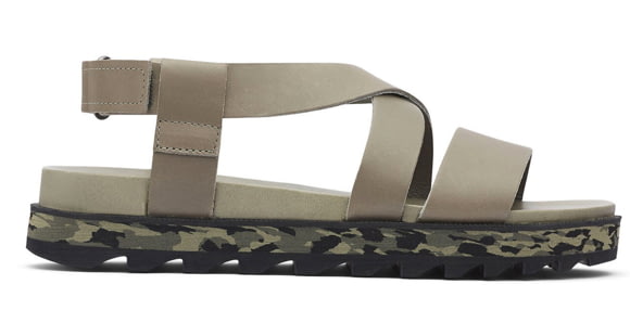 Sorel Roaming Criss Cross Sandal - Women's, Sage, 9 US, 1897111-365-9