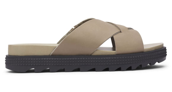 Sorel Roaming Criss Cross Slide - Women's, Sage, 8.5 US, 1897071-365-8.5