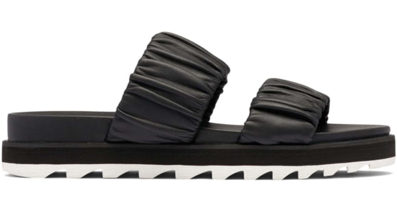 Sorel Roaming Two Strap Slide Sandals - Women's, Black/Chalk, 7.5 US, 1988461-010-7.5
