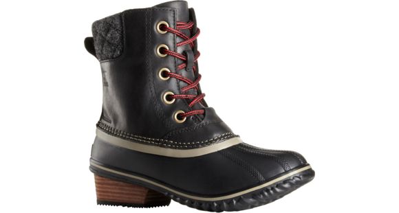 Sorel Slimpack Lace II Boot - Women's, Black, Kettle, 7, 1702251010-7