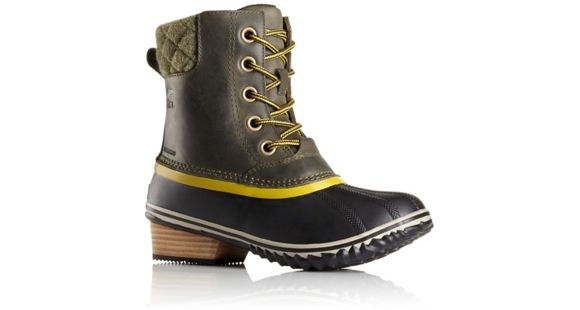 Sorel Slimpack II Lace Casual Boot - Women's-Peatmoss/Bog-Medium-8