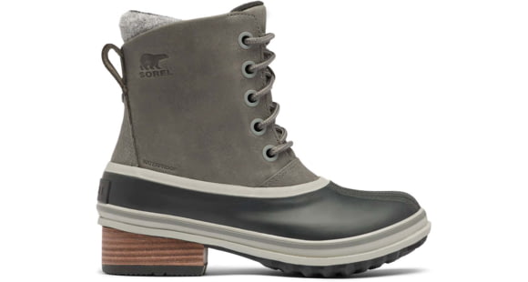 Sorel Slimpack III Lace Winter Boot - Women's, Quarry, 9.5 US, 1915691052-9.5