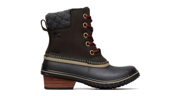 Sorel Slimpack Lace II Boot - Women's, Black, Kettle, 6, 1702251010-6