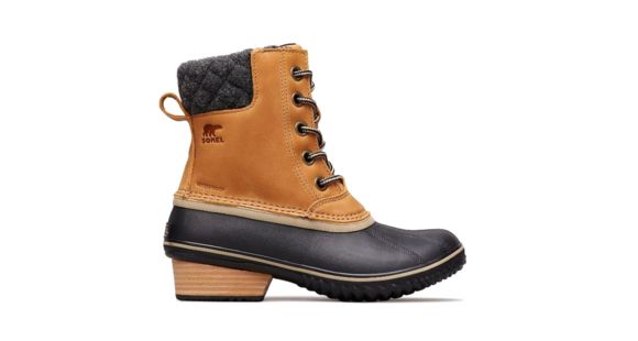 Sorel Slimpack Lace II Boot - Women's, Elk, Black, 6, 1702251286-6