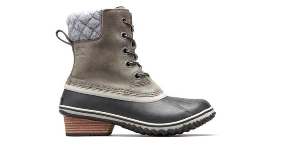 Sorel Slimpack Lace II Boot - Women's, Quarry, Black, 9, 1702251052-9