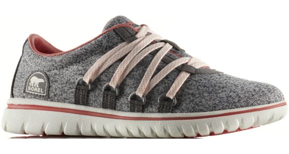 Sorel Tivoli Go Casual Shoe - Women's-Quarry/Wild Melon-Medium-8