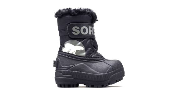 Sorel Toddler Snow Commander Winter Boot, Black, Charcoal, 6, 1638112010-6