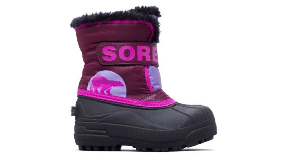 Sorel Toddler Snow Commander Winter Boot, Purple Dahlia,, 6, 1638112562-6