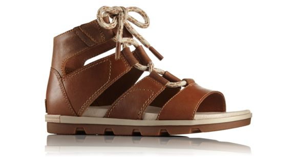 Sorel Torpeda Lace II Sandal, Women's, Camel Brown/Ancient Fossil, 10.5 US, 1727321224-10.5