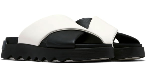 Sorel VIIbe Crisscross Slide Sandals - Women's, 010, 9, 2076811-010-9