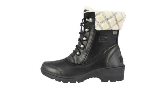 Sorel Whistler Mid Winter Boot - Women's, Black, Natural, 8, 1809081010-8