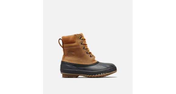 Sorel Youth Cheyanne II Lace Boot - Boys, Elk, Black, 4.5, 1766461286-4.5