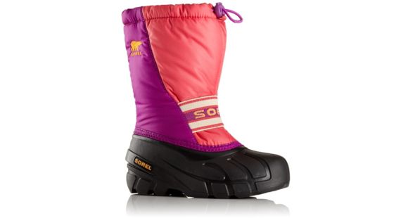 Sorel Youth Cub Winter Boot - Youth-Afterglow/Bright Plum-6 Youth