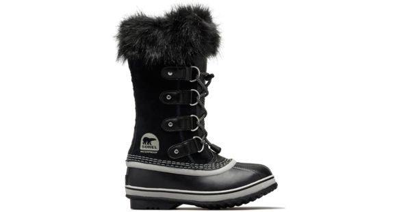 Sorel Youth Joan Of Arctic Winter Boot, Black, Oyster, 5, 1516801013-5
