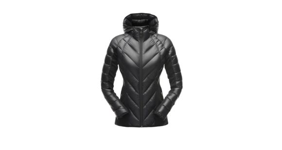 Spyder Syrround Hybrid Hoody Jacket - Women's, Black/Black/Black, Large, 182500001555P