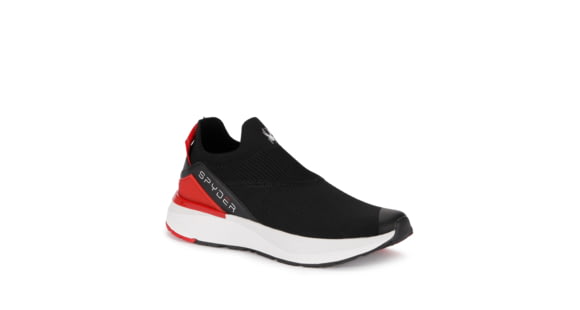 Spyder Tanaga Sneakers - Men's, Black/ Fiery Red, M110, SP10066-M110
