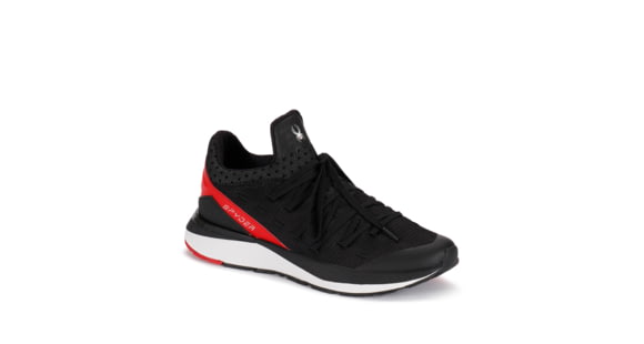 Spyder Tempo Sneakers - Men's, Black/ Fiery Red, M120, SP10152-M120