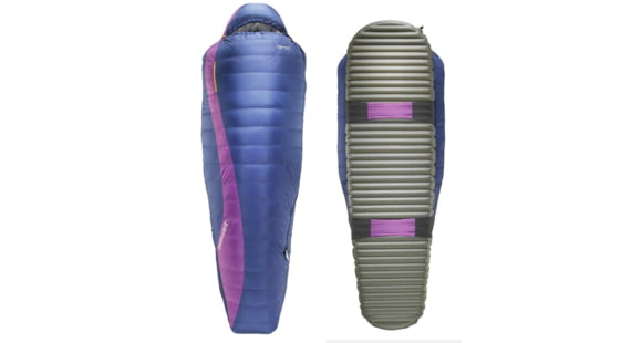 Therm-a-Rest Adara HD Women's 750+ Down Sleeping Bag-Blue Night-Regular