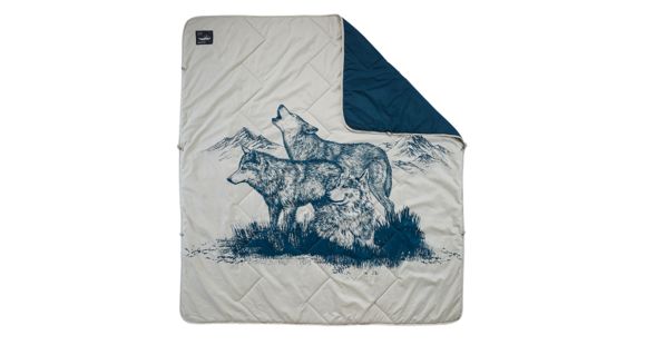 Therm-a-Rest Argo Blanket, Wolf Print, Double, 10710
