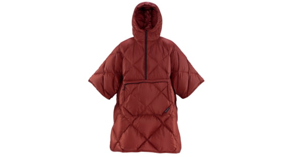 Therm-a-Rest Honcho Poncho Down Poncho, Burgundy, 11603